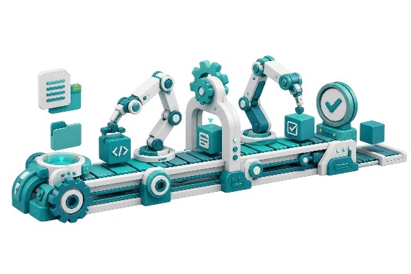 Automation Workflow Assembly Line